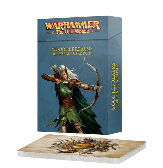 Warhammer: The Old World - Wood Elf Realms Reference Card Pack