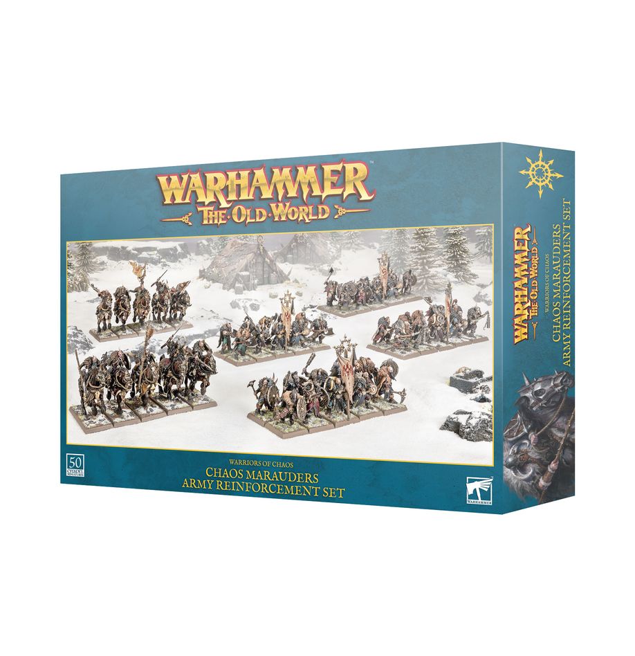 Warhammer: The Old World - Warrios of Chaos: Chaos Marauders Army Reinforcment Set