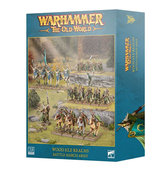 Warhammer: The Old World - Wood Elf Realms: Battle March Army