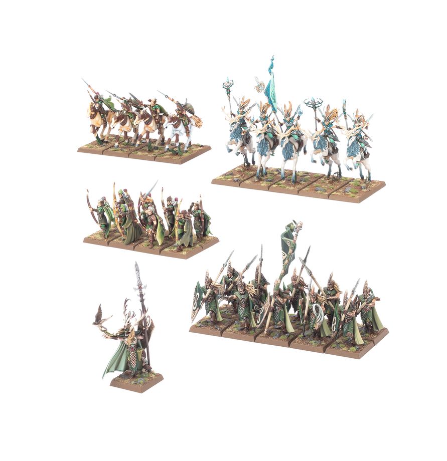 Warhammer: The Old World - Wood Elf Realms: Battle March Army