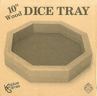 10" Wood Dice Tray