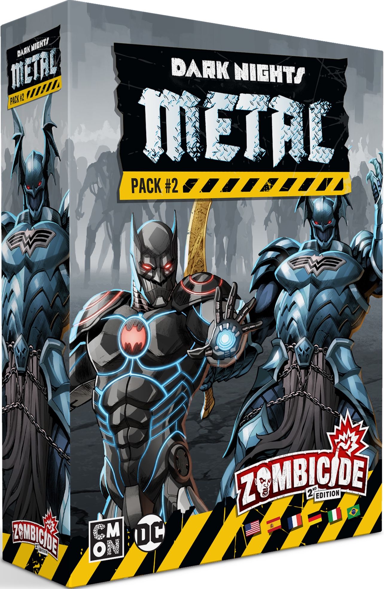 Zombicide 2nd Edition: Dark Knights, Metal Pack 2