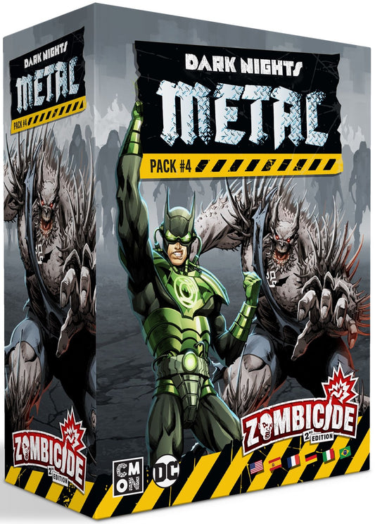 Zombicide 2nd Edition: Dark Nights, Metal Pack 4