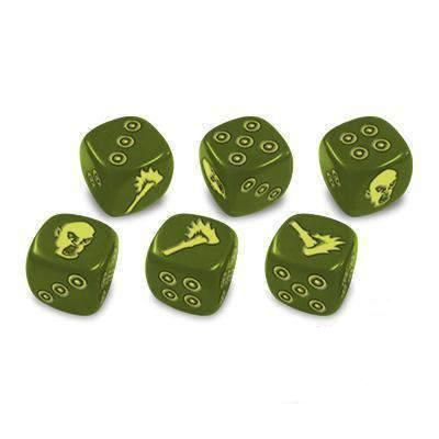 Zombicide Dice (Green)