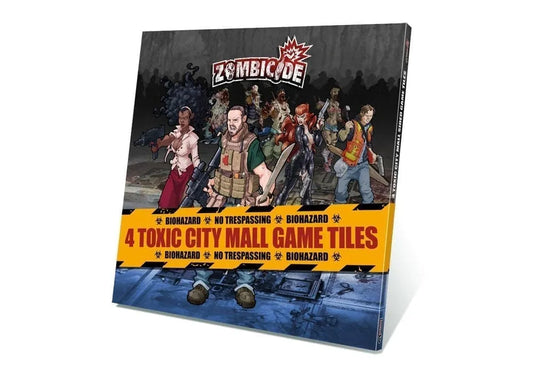 Zombicide: 4 Toxic City Mall Game Tiles