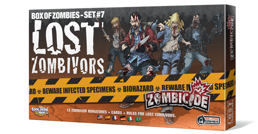 Zombicide: Box of Zombies - Lost Zombivors
